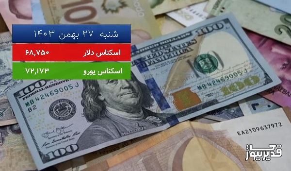 قیمت یورو (مرکز مبادلات ارزی) امروز ، 0.820 درصد افزایش داشت