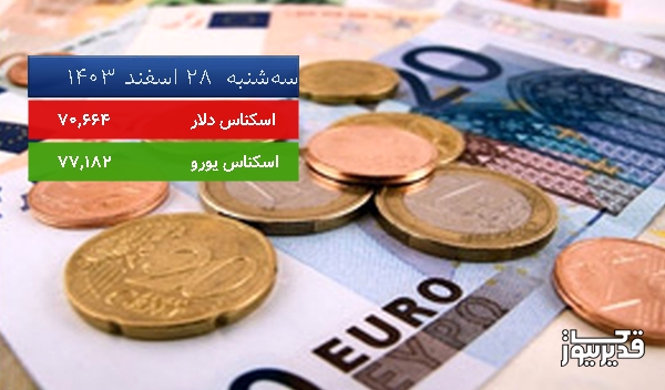 قیمت یورو (مرکز مبادلات ارزی) امروز ، 0.368 درصد افزایش داشت