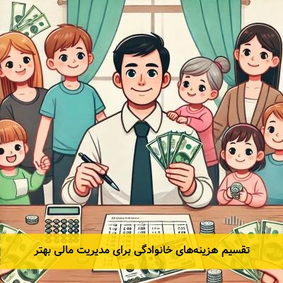 تقسیم هزینه‌های خانوادگی برای مدیریت مالی بهتر