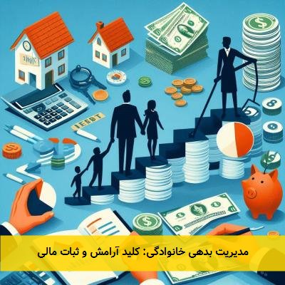 مدیریت بدهی خانوادگی: کلید آرامش و ثبات مالی